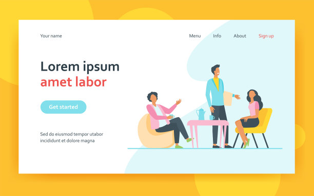 人们在咖啡店见面图片下载