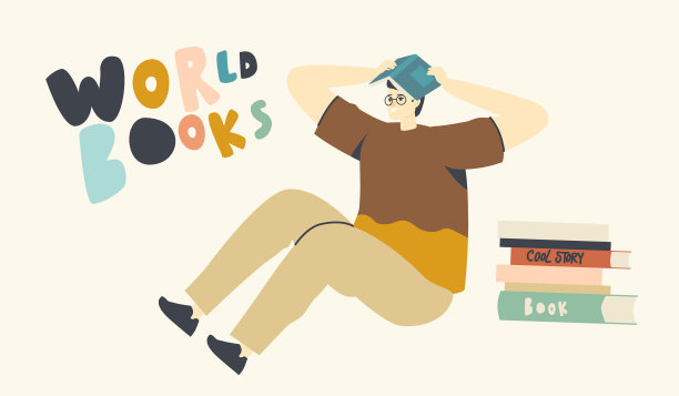 读者或学生将书举过头顶图片下载