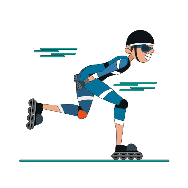 孤立的男孩性格做滑板图片下载