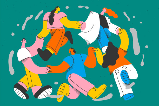 国际友谊和团聚理念图片下载