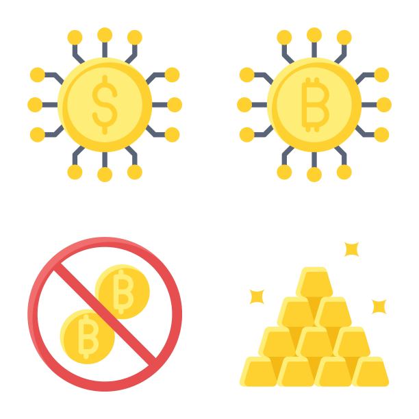 资产图标支付相关矢量图片下载
