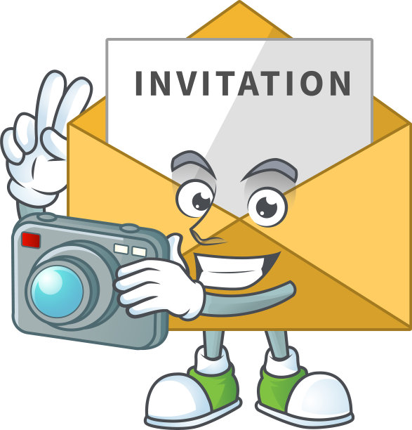 邀请信息摄影师用相机拍照图片下载