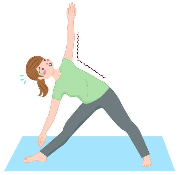 普拉提的姿势。图片下载