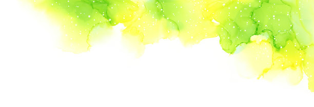 醇墨艺术的黄绿色渐变图片下载