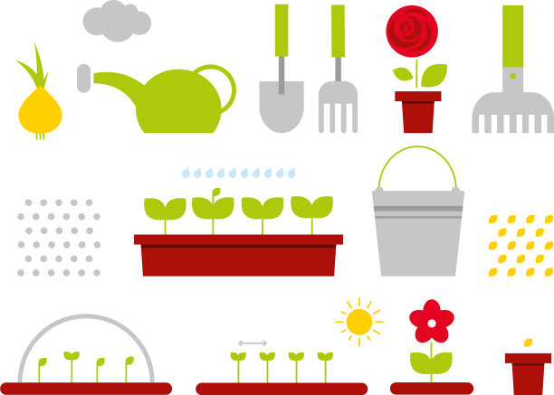 设置平面标志从园艺符号图片下载