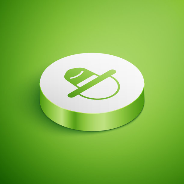 等距加拿大骑警帽制服图标图片下载