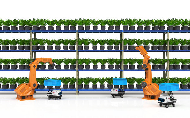 机器人手臂inÂ greenhouse图片下载