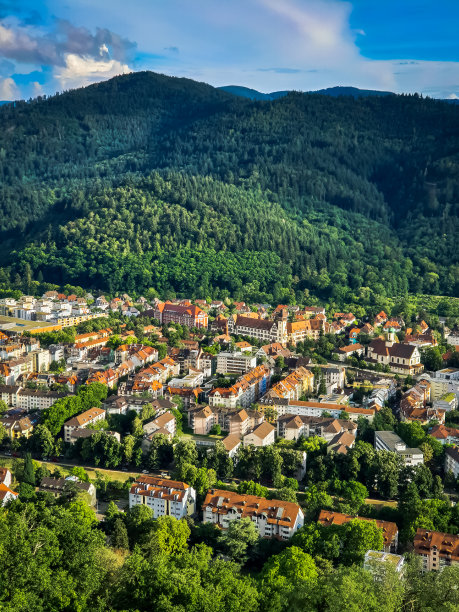 瓦莱堡在布莱斯高图片下载