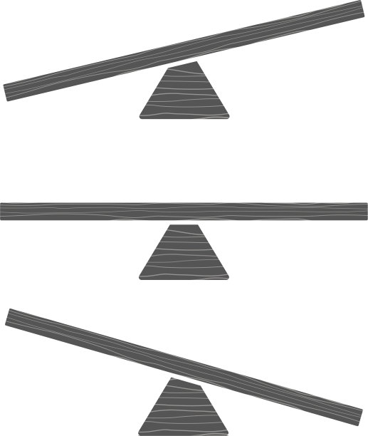 跷跷板图标学龄前平衡玩具在公园图片下载