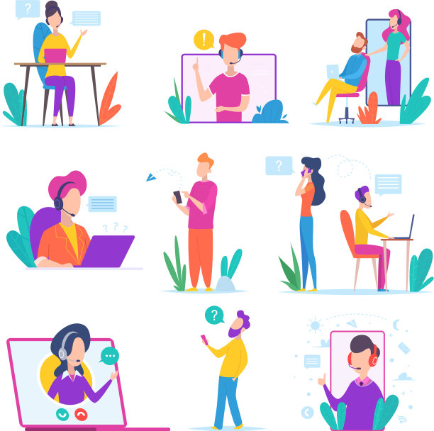 客服支持耳机代理商图片下载