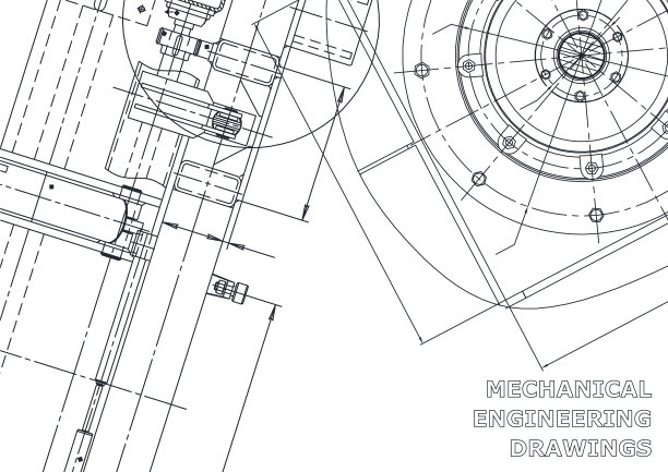 蓝图工程封面传单横幅图片下载