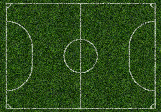 迷你足球场，球场，地面。俯视图图片下载