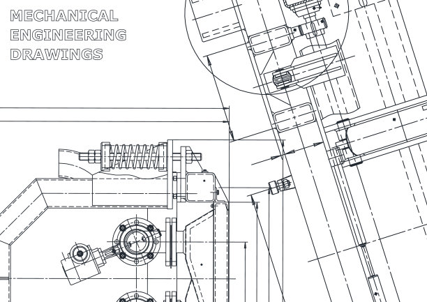 草图工程封面传单横幅背景图片下载