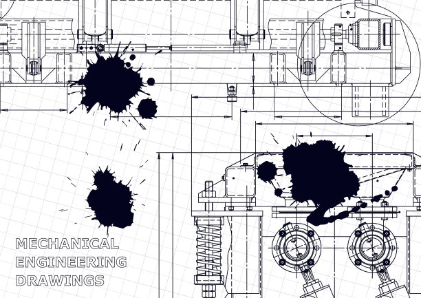技术抽象背景绘图机械图片下载