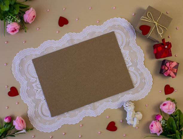 平躺与复印空间为婚礼，生日，聚会或其他庆祝活动。图片下载