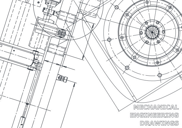 封面工程蓝图传单横幅图片下载