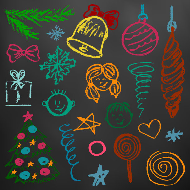 新年2019新年定元素为你图片下载