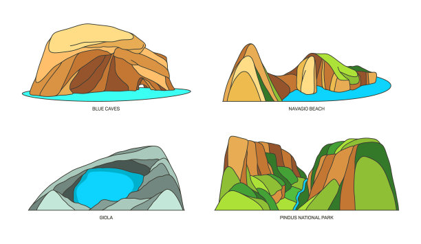 希腊或希腊国家自然纪念碑图片下载
