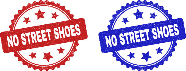 没有不洁的街鞋玫瑰图案邮票使用图片下载