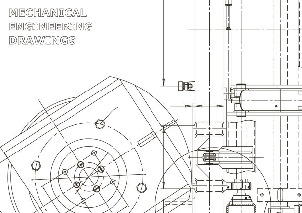 工程仪器制造图纸图片下载