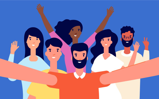 朋友们自拍的人集体射击男人女人图片下载