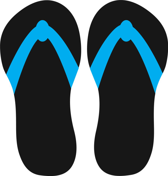 人字拖和拖鞋图片下载