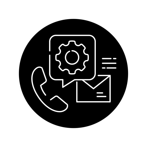 求助台黑色字形图标。象形文字网页，移动应用图片下载