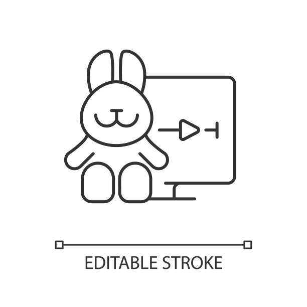 卡通流线形图标图片下载