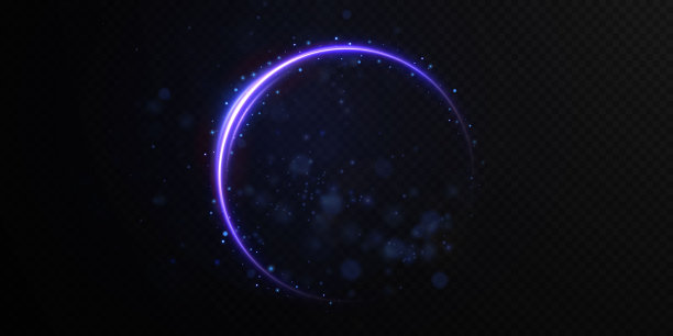 快速移动的抽象霓虹线图片下载