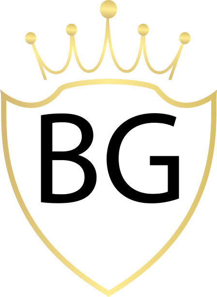Bg字母标志设计风格简约图片下载