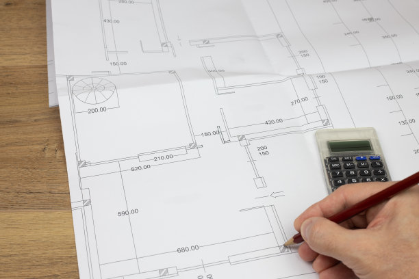 用计算机手绘建筑施工项目图片下载
