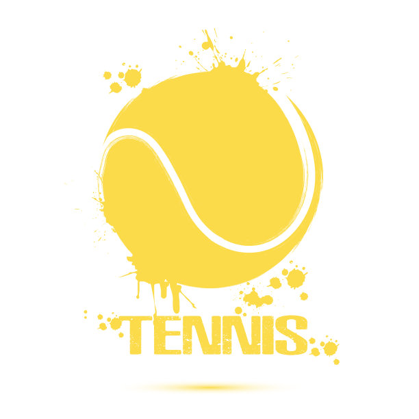 抽象网球图标图片下载