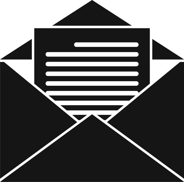 评估邮件图标简约风格图片下载