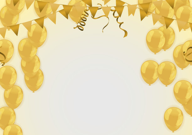 黄金纸屑庆祝。新年，生日，情人节图片下载