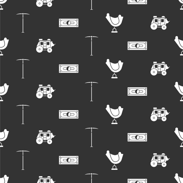 设狂野西部马鞍西部驿站马车镐图片下载