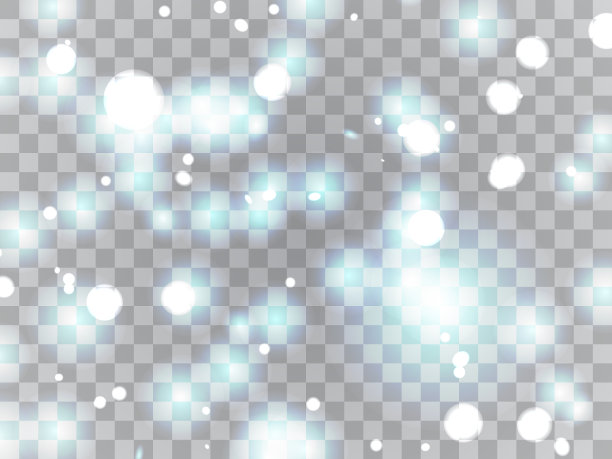 在透明背景上发光的光图片下载