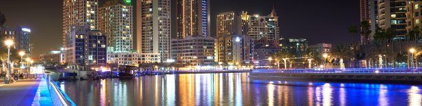 大城市迪拜的建筑景观图片下载