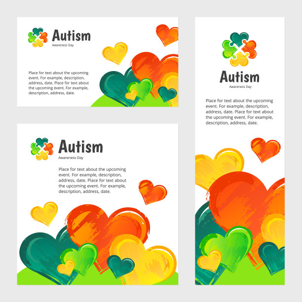 提高自闭症意识日图片下载