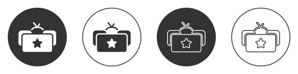 黑色的ushanka图标孤立在白色背景上图片下载