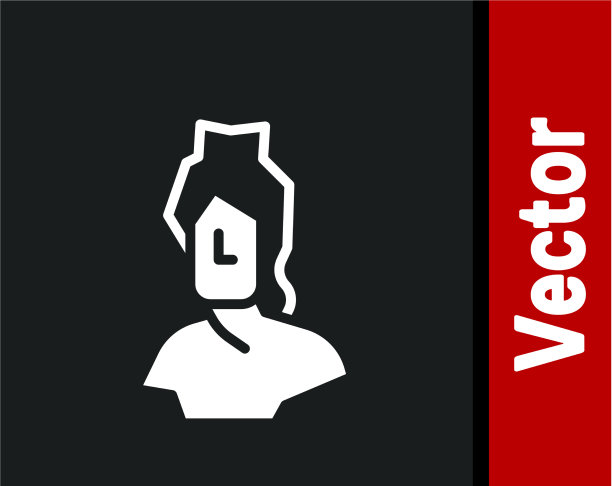 白色古代半身像雕塑孤立上图片下载