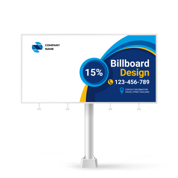 广告牌设计是一种现代的广告牌放置方式图片下载