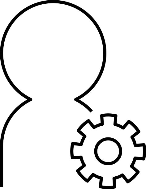 设置用户或人的细线图标图片下载