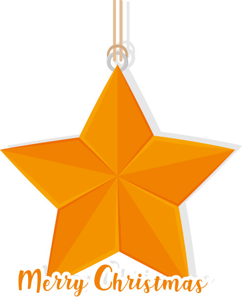 带星星的圣诞卡图片下载