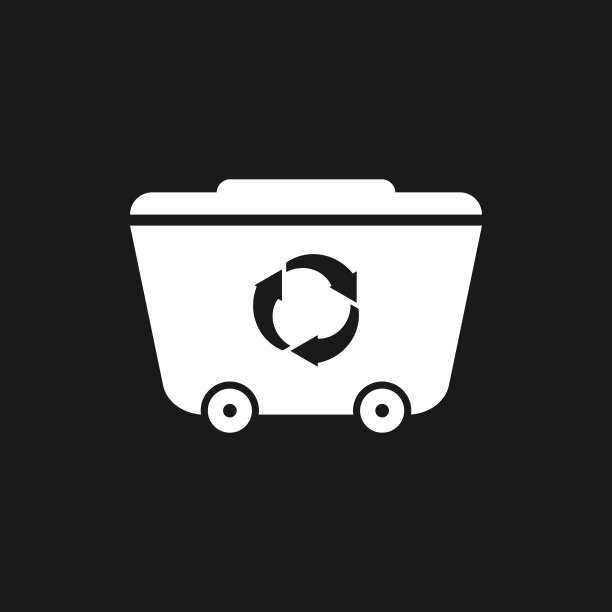 可回收垃圾箱图标图片下载