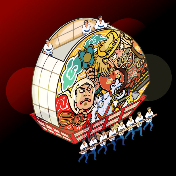 宽崎云田节的背景图片下载