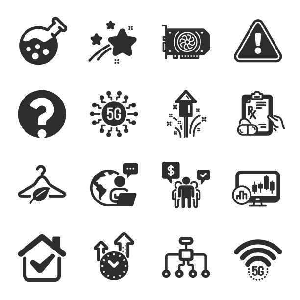 设置科学图标，如5g wifi烟花图片下载