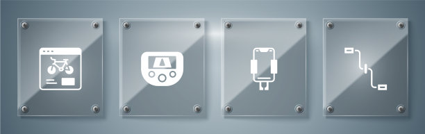 设置自行车脚蹬移动支架GPS装置图片下载