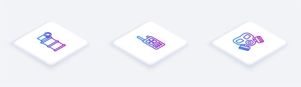 设置等距线手烟幕弹对讲机图片下载