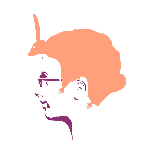 抽象的女孩发型图片下载