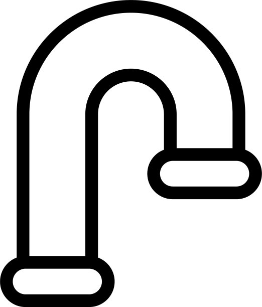 煤气管道图标轮廓样式图片下载